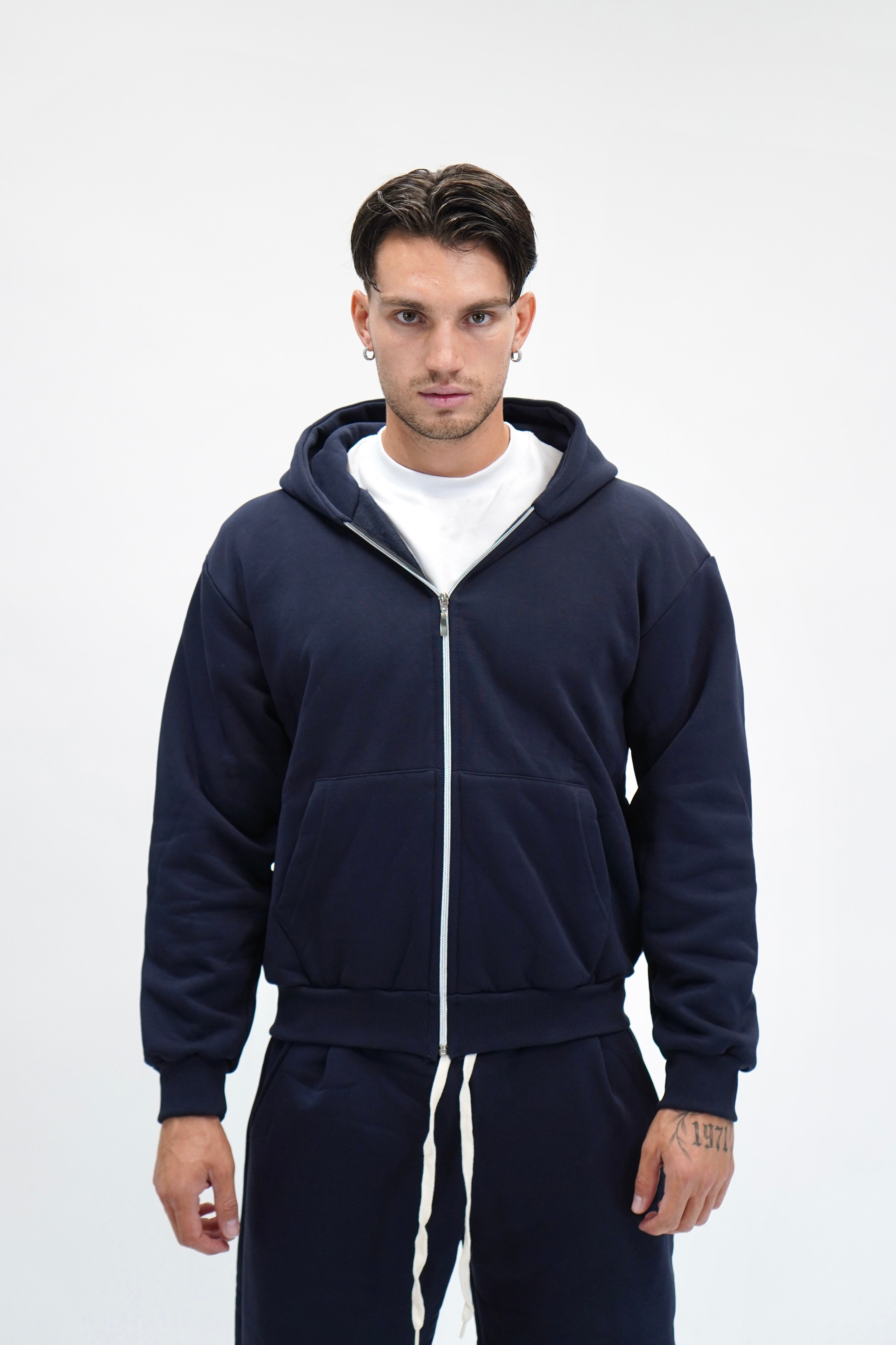 Tuta Boxy con zip (8 Colori)