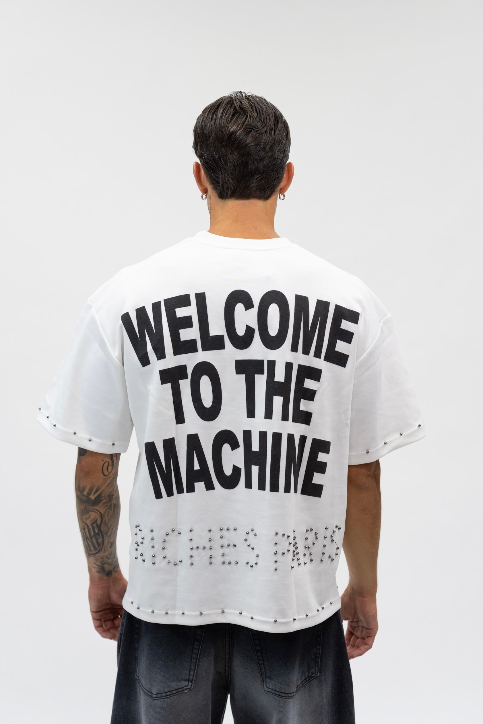 T-shirt Studs White