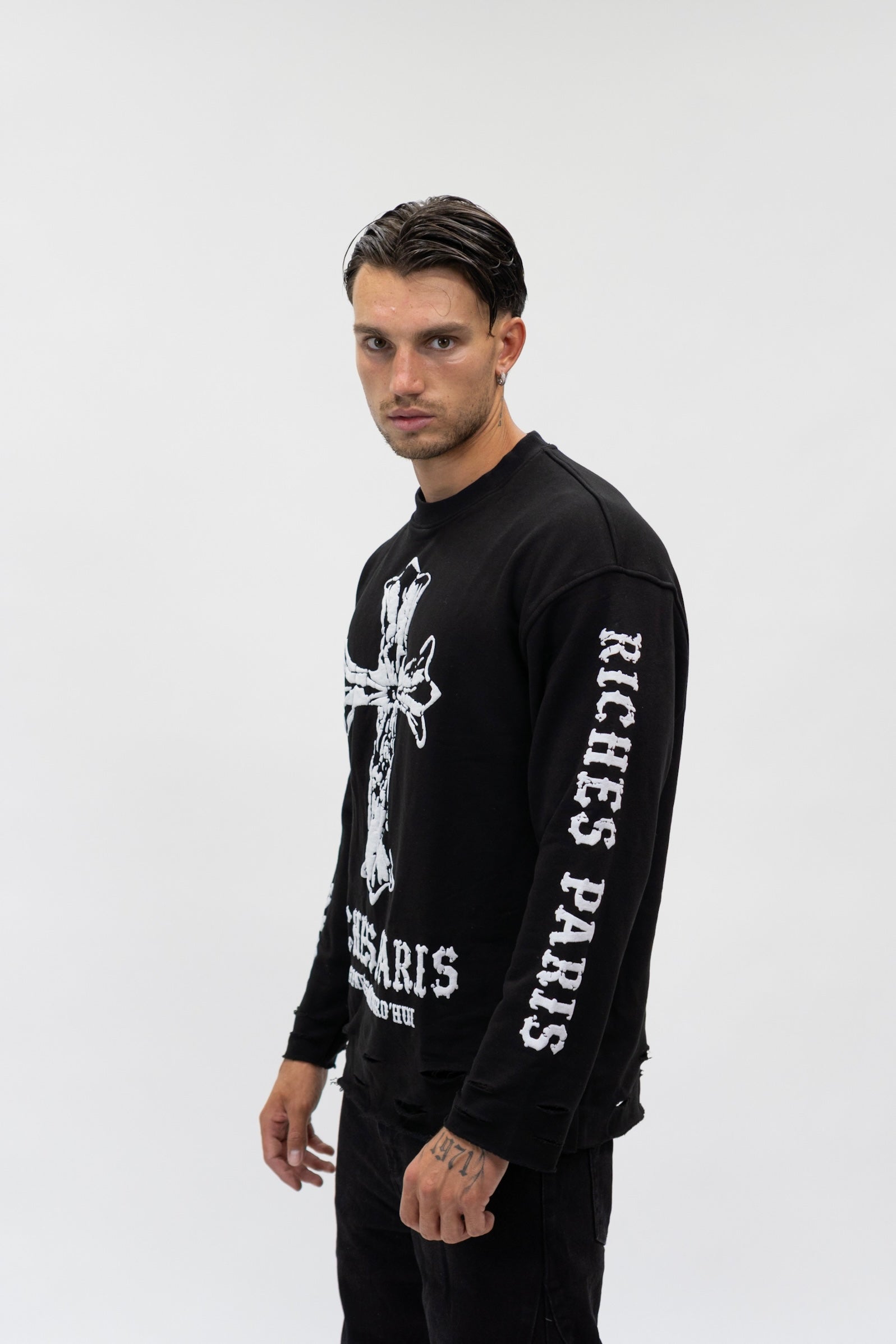 Longsleeve Chrome Black