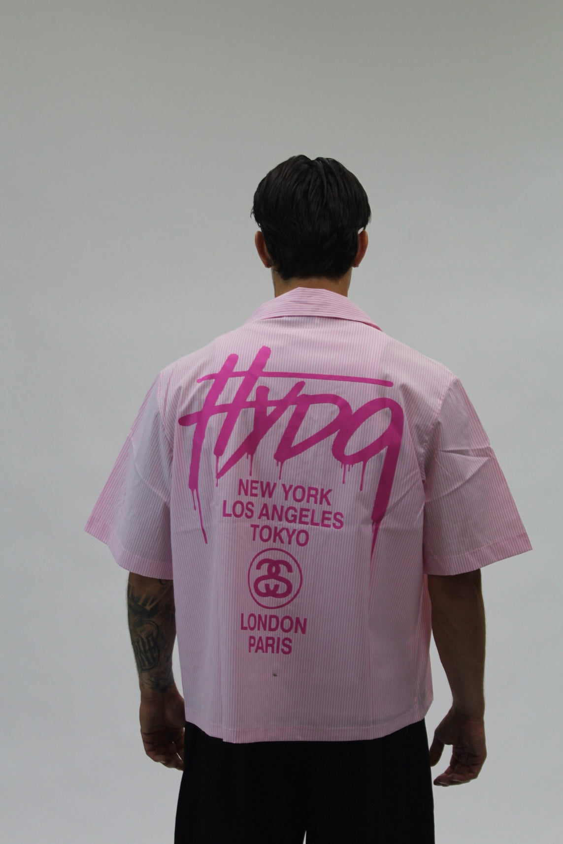 Camicia Boxy Hydo Pink