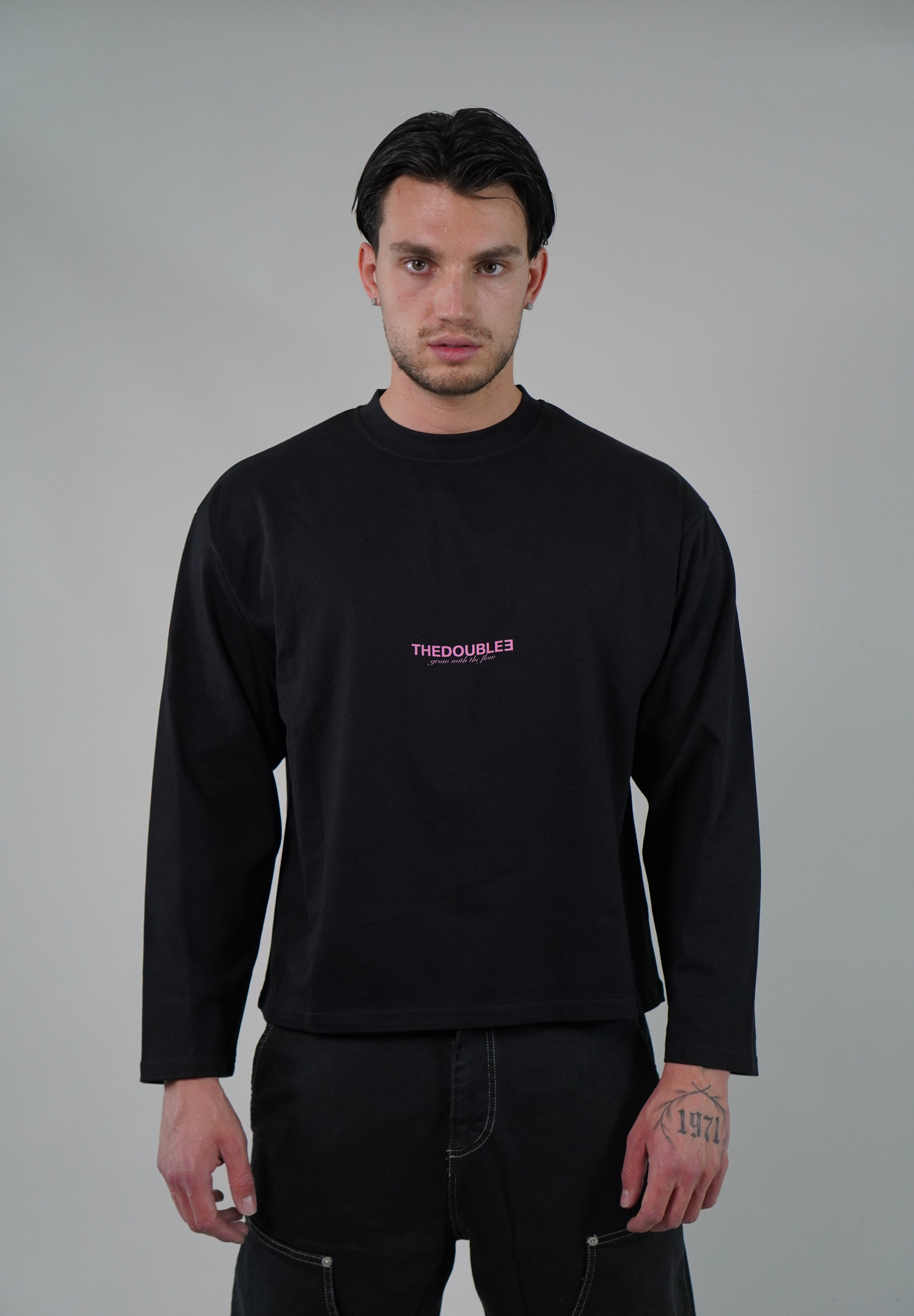 Longsleeve The Double E Black
