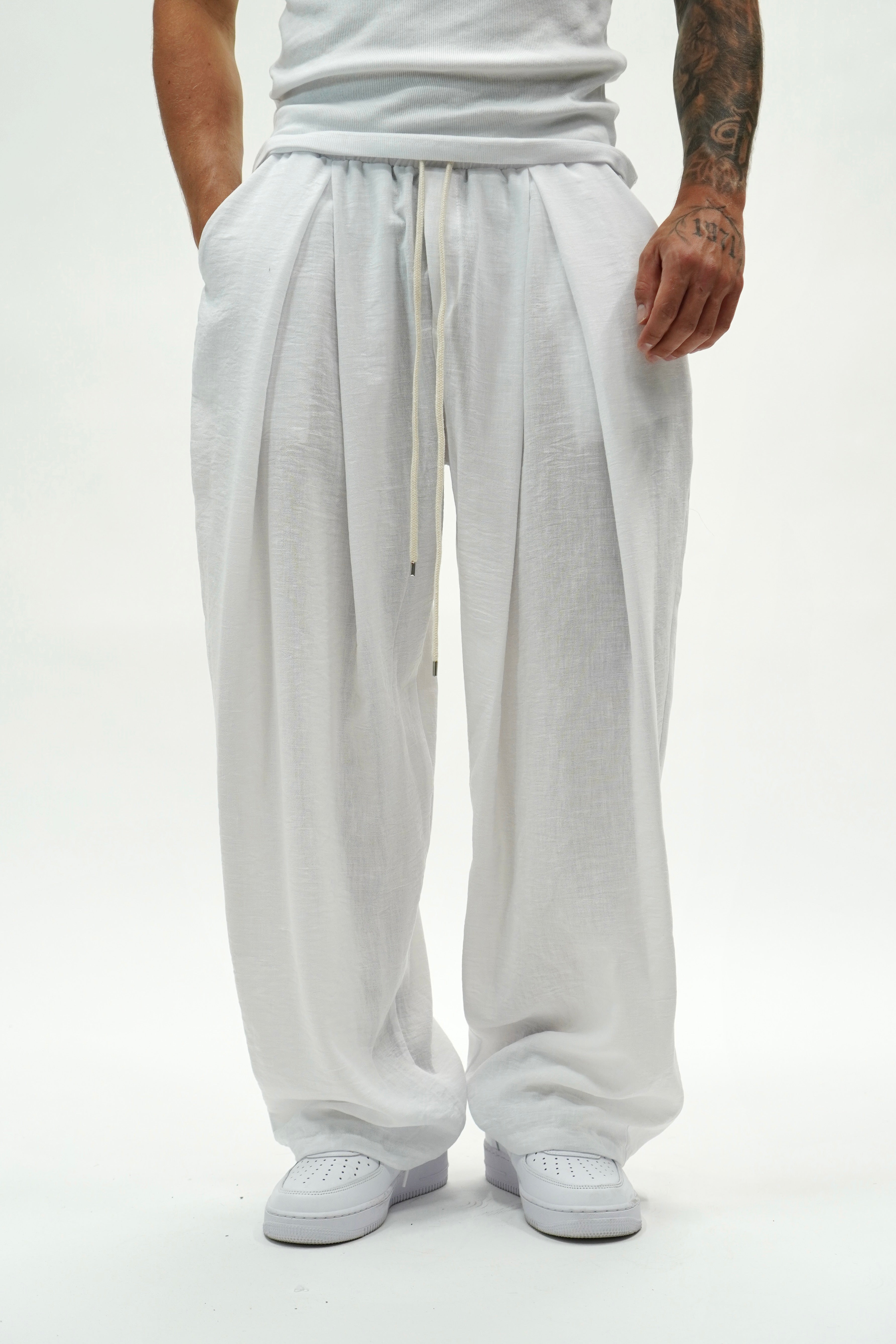 Pantalone Super Pencies Line White