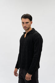 Maglione Curly Black