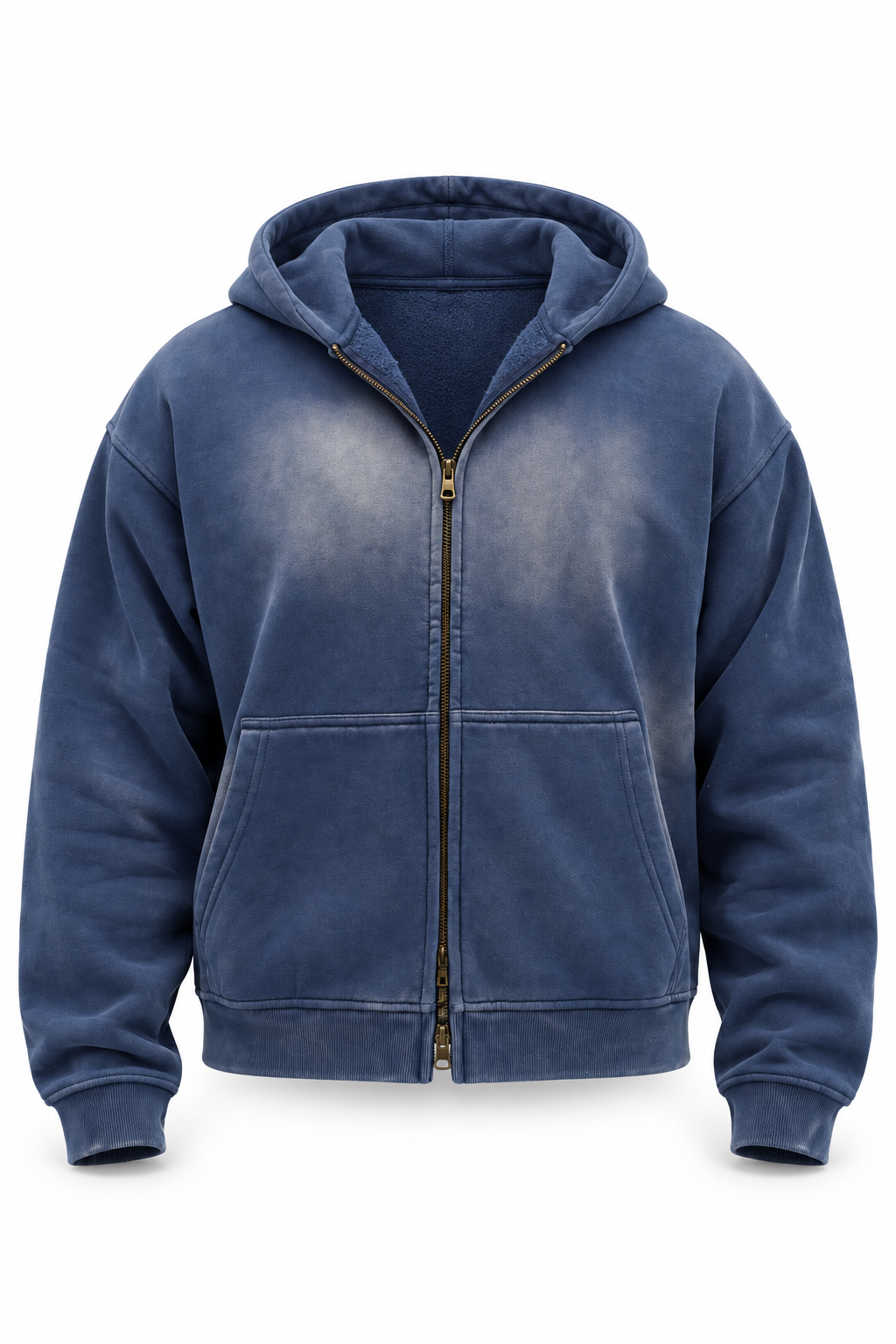 Hoodie Faded Blue