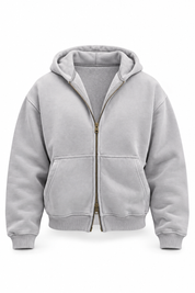 Hoodie Faded Grey