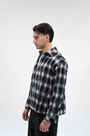 Camicia Flanella Flame Black
